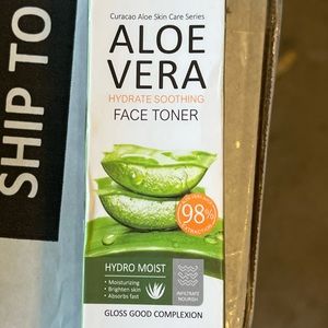 Brand New Aloe Vera Facial Toner Face Beauty Product Unopened Natural Ingredient